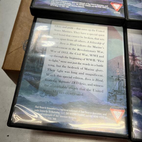 FRA Shipmates 6 DVD Series History of the U.S. Navy Seals plus others SEE PICS - Picture 13 of 13